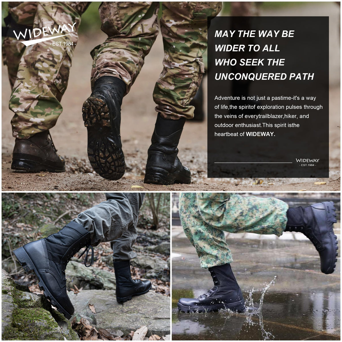 8 Inch Jungle Boots E10737