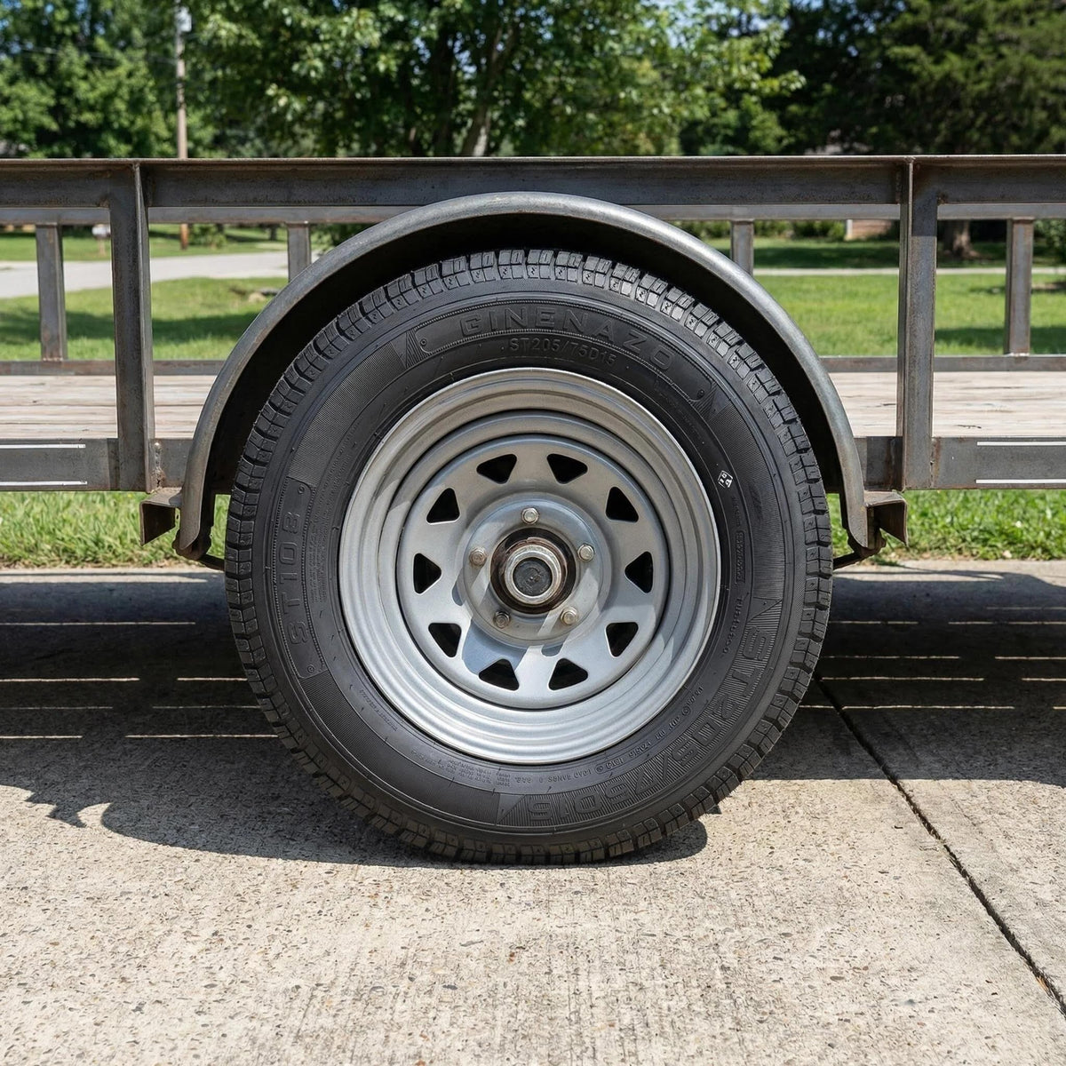 Set of 2 ST205/75D15 Trailer Tires U700